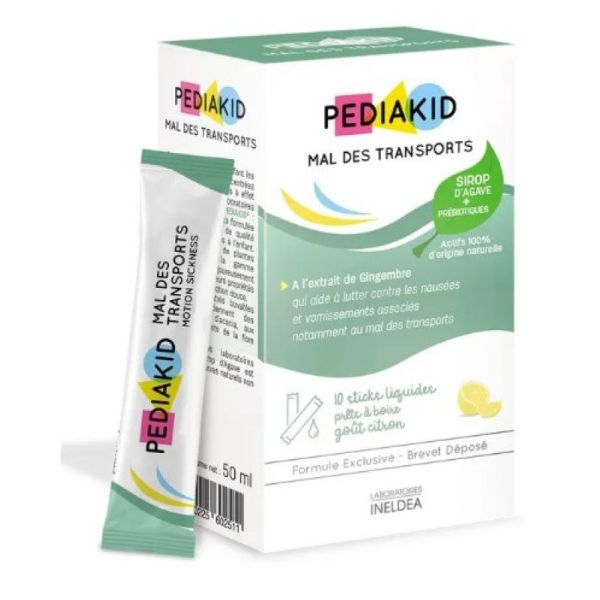Pediakid Motion Sickness 10 Sticks