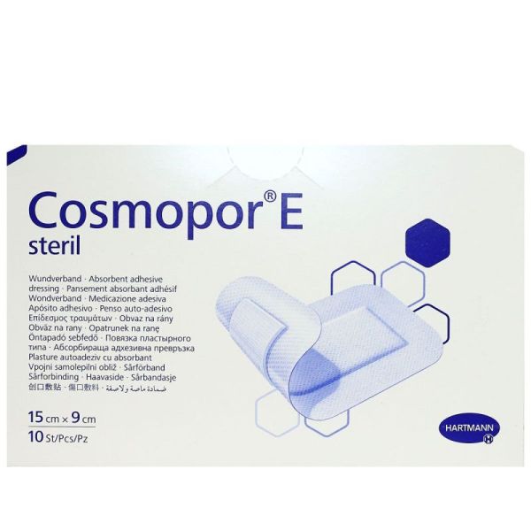 Cosmopore Steril 10 dressings 15cm x 9cm
