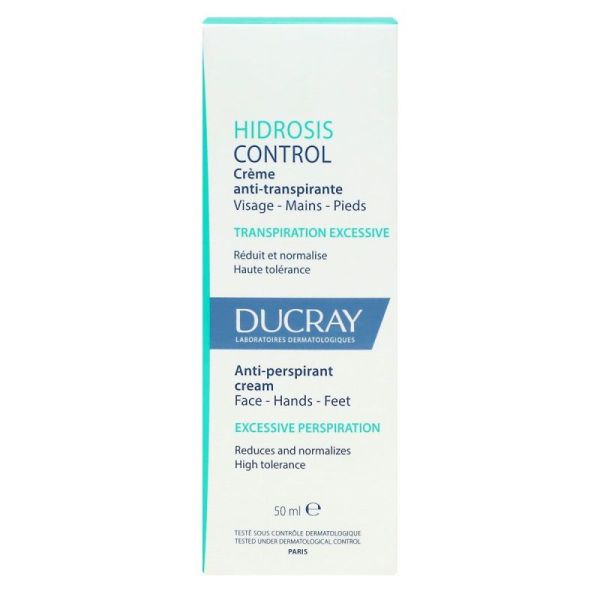 Ducray Hidrosis Control Cr A-Transp 50Ml