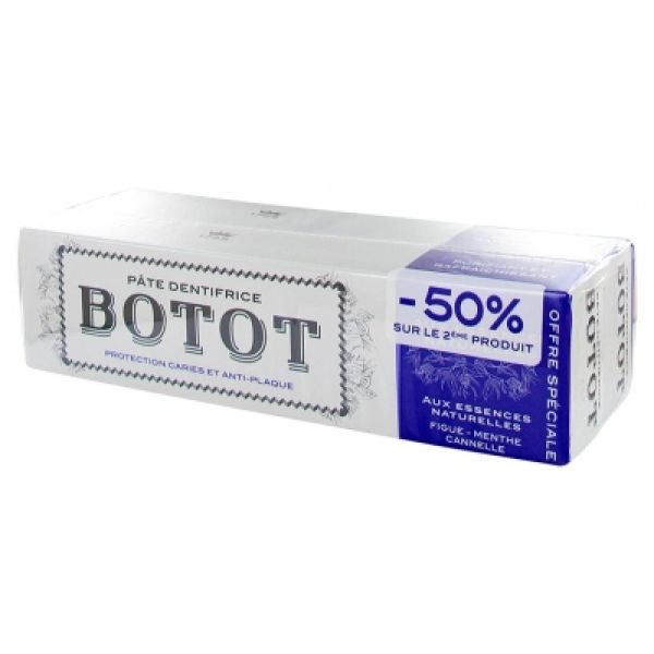 Botot Purple Toothpaste 2x75ml