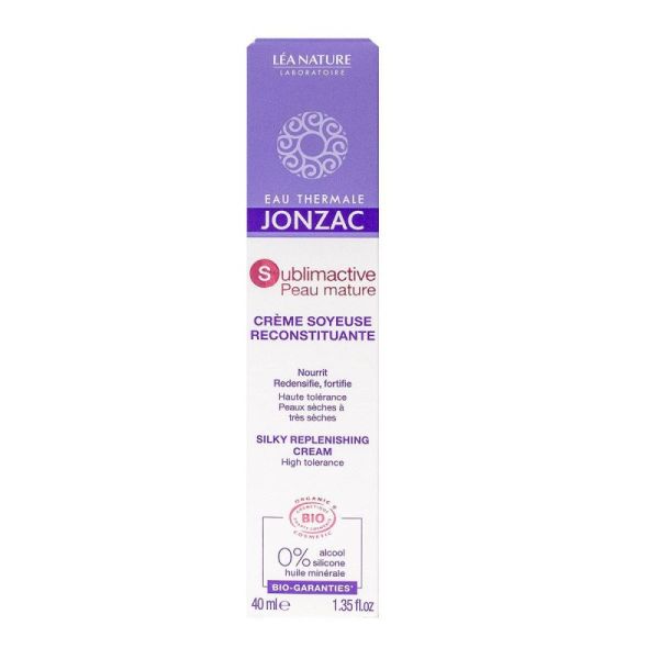 Jonzac Cr Replenishing Silky 40 Ml