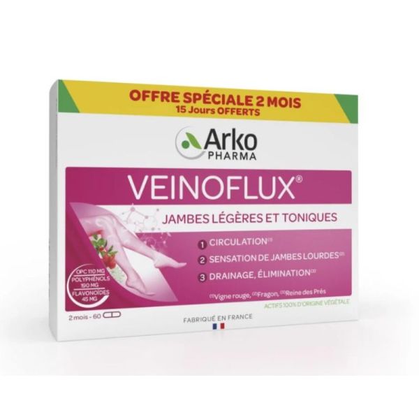 Veinoflux - 60 capsules