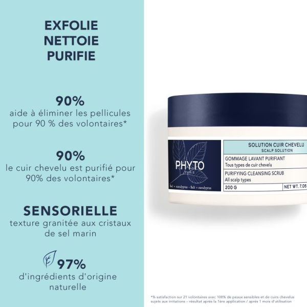 Phyto Gommage Lav Purif Pot 200G