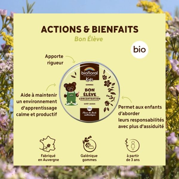 Biofloral Enf Bon Eleve Gom Bio 45G
