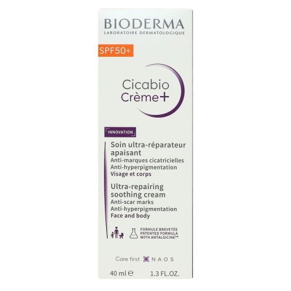 Cicabio Creme Spf50 40Ml