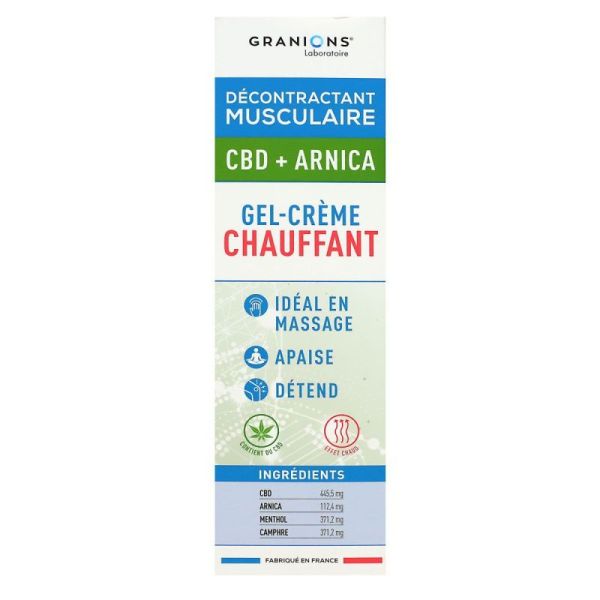 Granions Decontract Musc Gel Creme Chauf