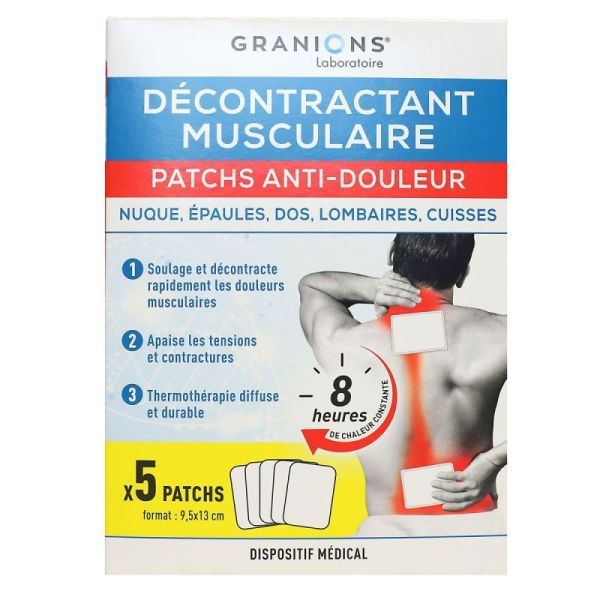 Granions Patchs Anti-Douleur 5
