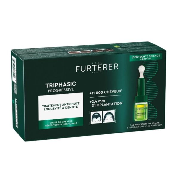 Furterer Triphasic Trait A-Chute 8X 5,5Ml