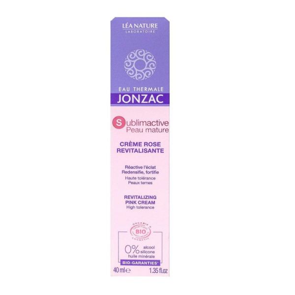 Jonzac Cr Revitalizing Rose 40 Ml