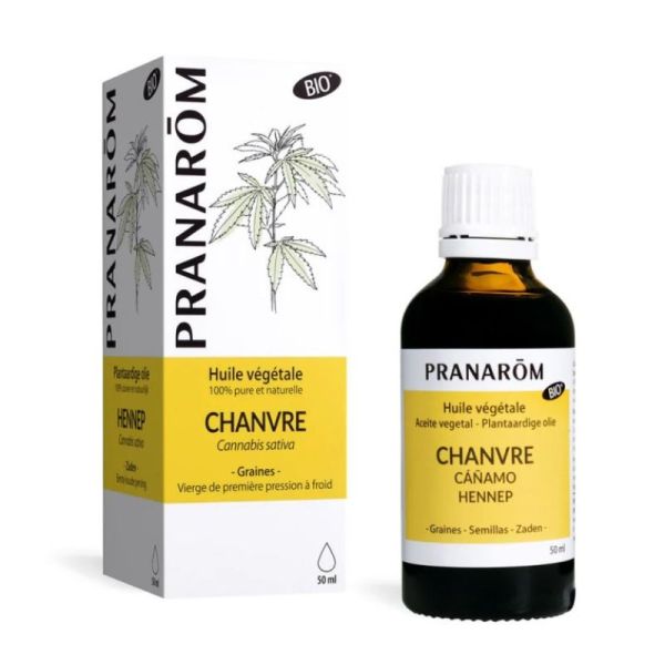 Pranarom Organic Hemp Oil 50ml