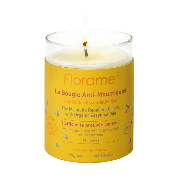 Mosquito Repellent Candle With Essential Oils
