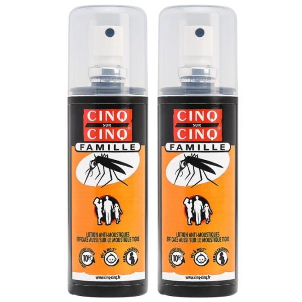 Cinq Sur Cinq Moust Famille 2X100Ml