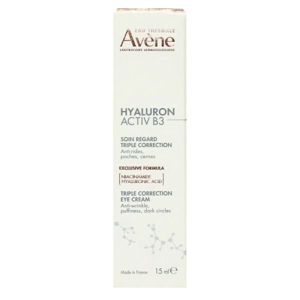 Avene Hyaluron Activ B3 Yeux Soin Reg15Ml