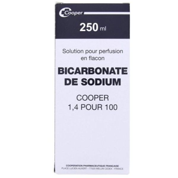 Sod Bicarb 1.40% Inj Fl 250 Mll Glass/250