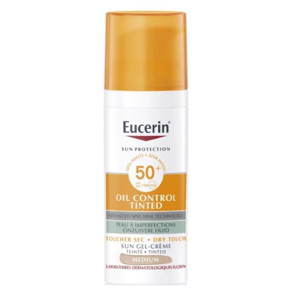 Eucerin Sun Oil Control Gel-Cr Teint 50Ml