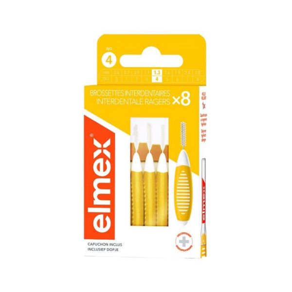 Elmex Brossettes Interdentaires 1,3Mm 8