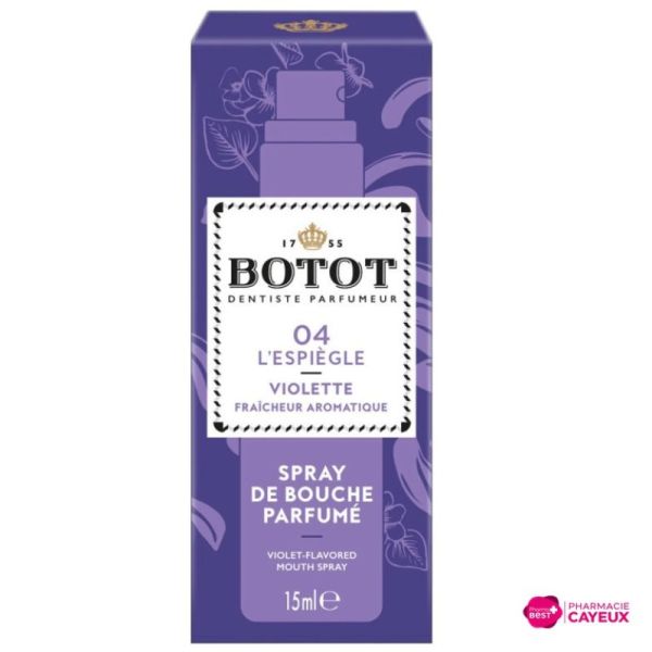 Botot Spray De Bouche Violet N4 15Ml