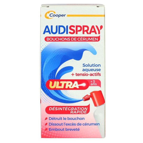 Audispray Ultra earwax removal solution 20ml