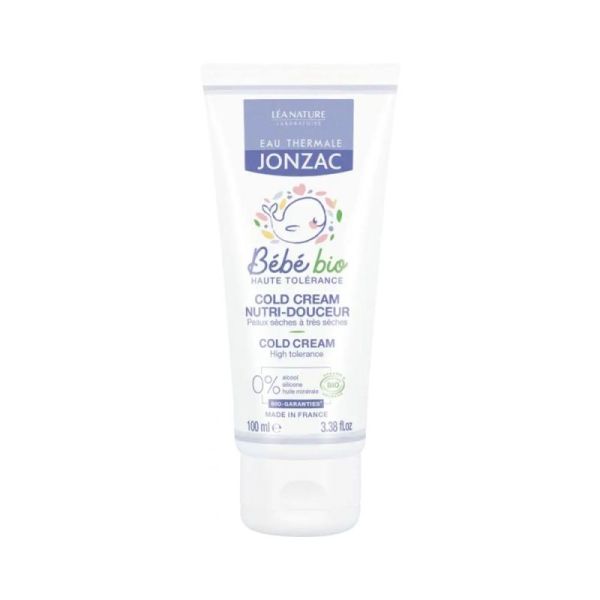 Jonzac Organic Baby Thermal Water Nutri-Soft Cold Cream 100ml