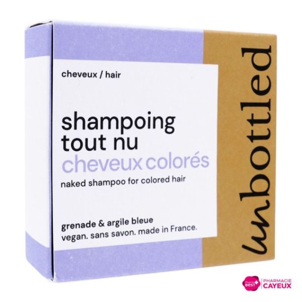 Unbottled Shampoing Cheveux Colores 75G
