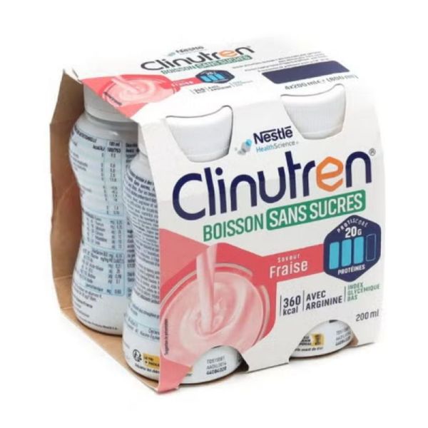 Clinutren Ultra Fraise 4x200ml