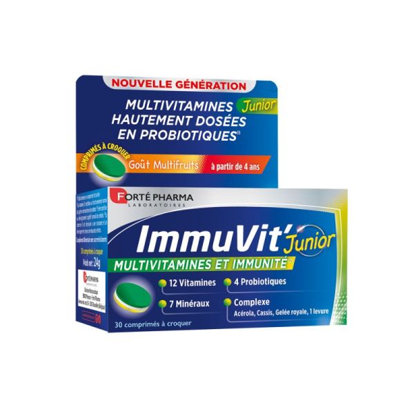 Multivitamins & Immunity 4g Junior x30