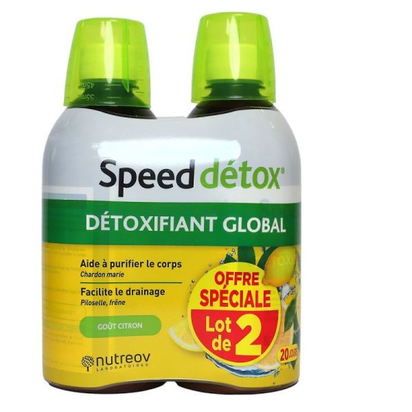 Speed Detox Flacon 2X500Ml