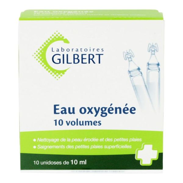 Oxygenated Water Gilb 10v 10ml 10