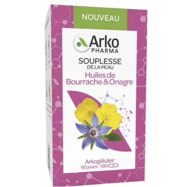 Arkog Hle Bourrache Onagre 180Caps
