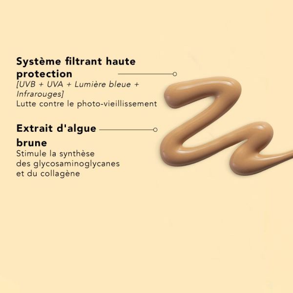 Lierac Sun Fld Teint Vis A-Age Spf50 40Ml