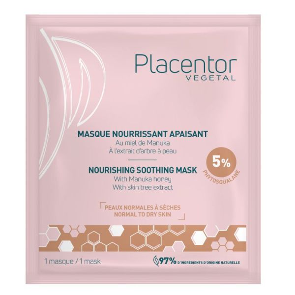 Placentor Masque Vegetal  Nourrissant 25G
