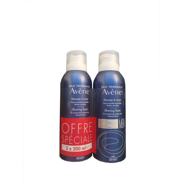 Avene Men Mousse 2X200Ml New