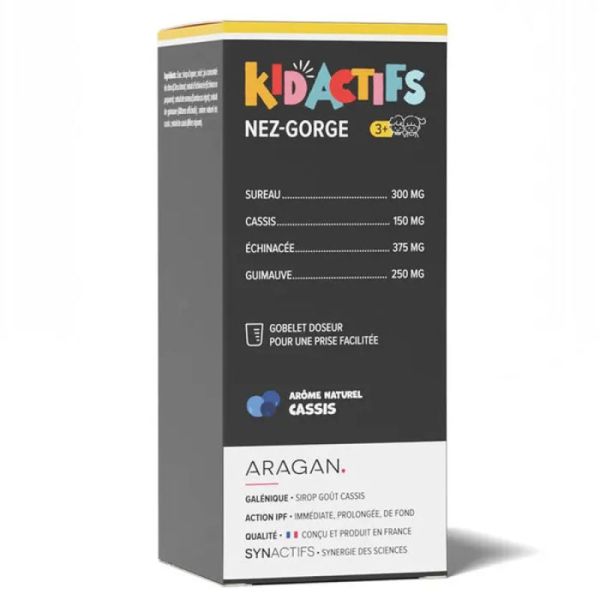 Aragan Kidactifs Nez/Gorge 125Ml