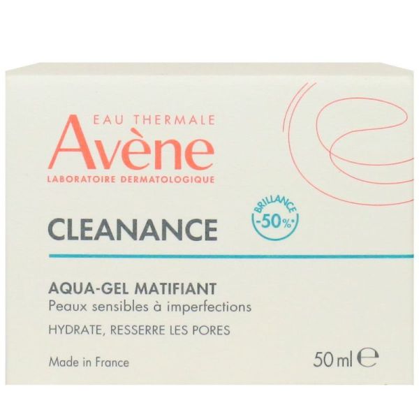 Avene Clean Soin Aqua Gel Matif 50Ml