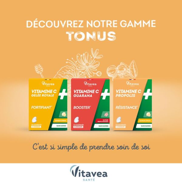 Nutrisanté resistance vitamin C & propolis x 24 tablets