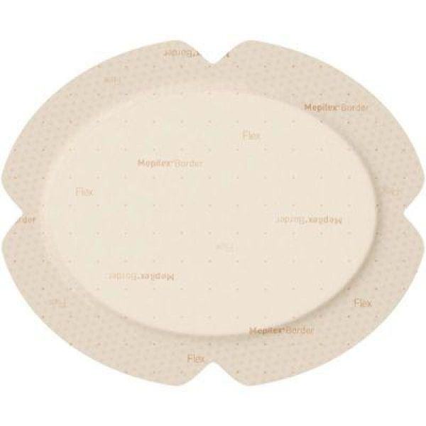 Mepilex Border Flex Oval 13.5cmx16.5cm 16
