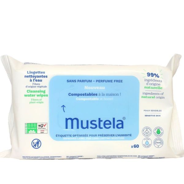 Mustela Bb Ling Eau Compostable/60