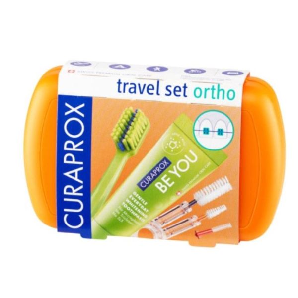 Curaprox Travel Set Ortho Orange