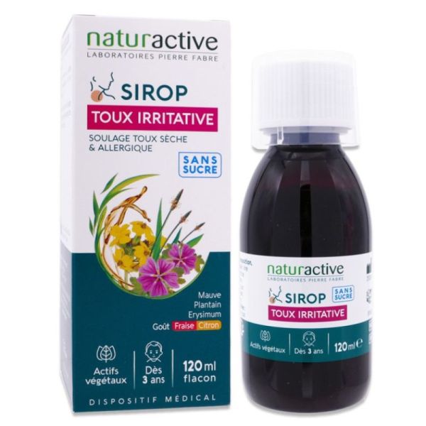 Naturactive Sirop Tx Irritative 120Ml