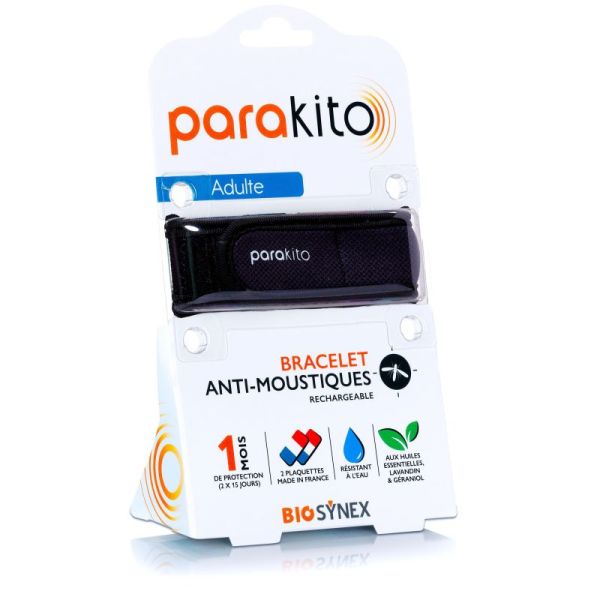 Parakito Bracel A-Moustiq Rech Ad Noir