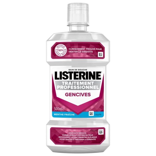 Listerine Trait Profess Gums 500ml