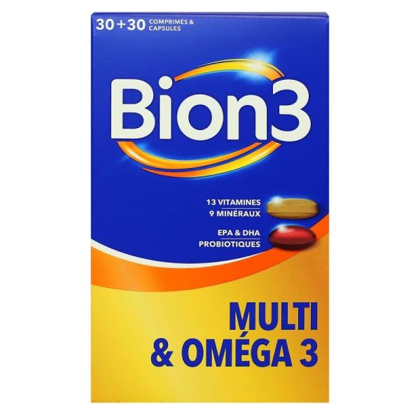 Bion3 Multiampomega 3 Caps Fl60