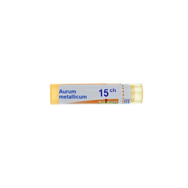 Aurum Metallicum Tube Granules 15ch