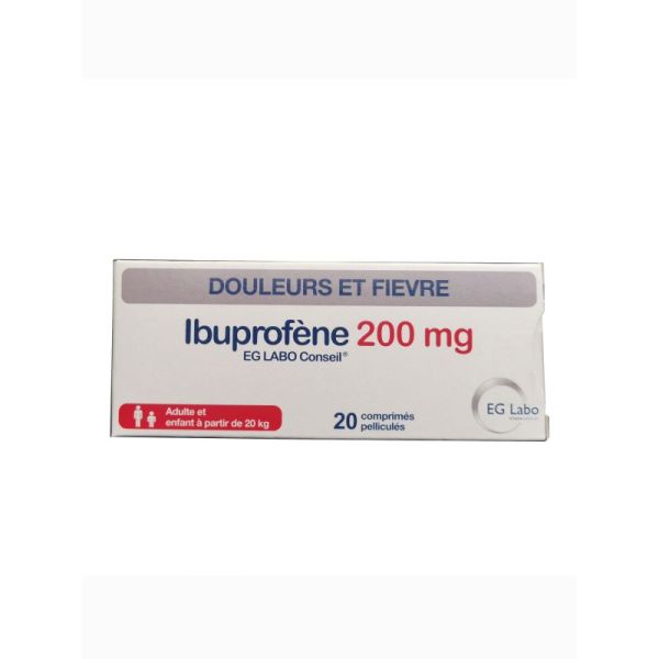 Ibuprofene Eg 200Mg Cpr Bt20