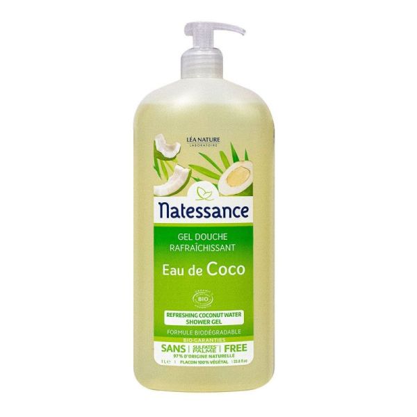 Shower gel refreshing coconut water 1L