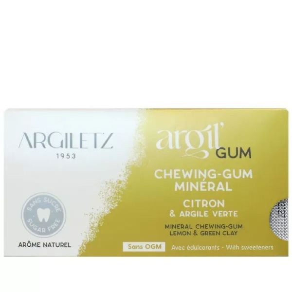 Argiletz Argil Gum Chew Gum Citron Bt12