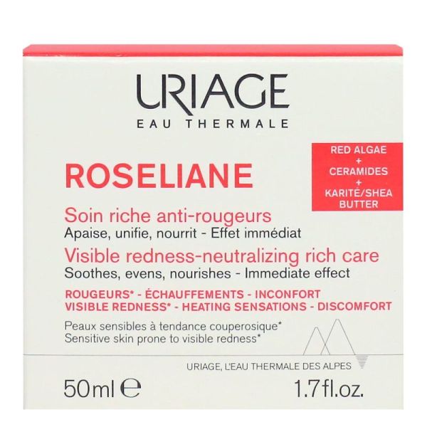 Uriage Roseliane Cr Riche Pot 50Ml