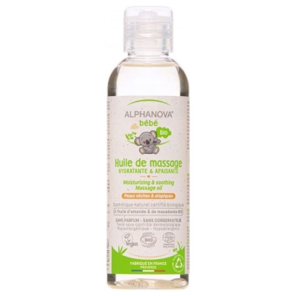 Bébé Huile de Massage Bio - 100ml