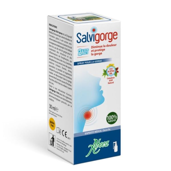 Aboca Salvigorge Spr Fort Fl30Ml 1