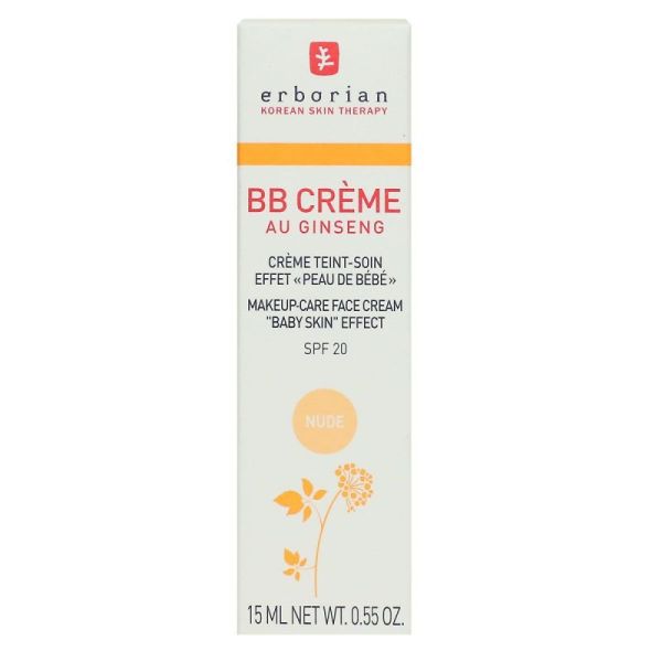 Erborian Bb Creme Nude Tube 15 Ml